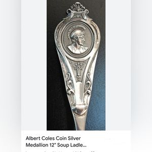 Albert Coles spoon, or scoop antique